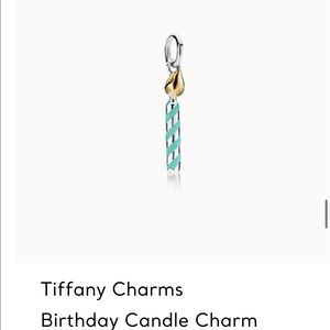 ISO TIFFANY BIRTHDAY CANDLE CHARM